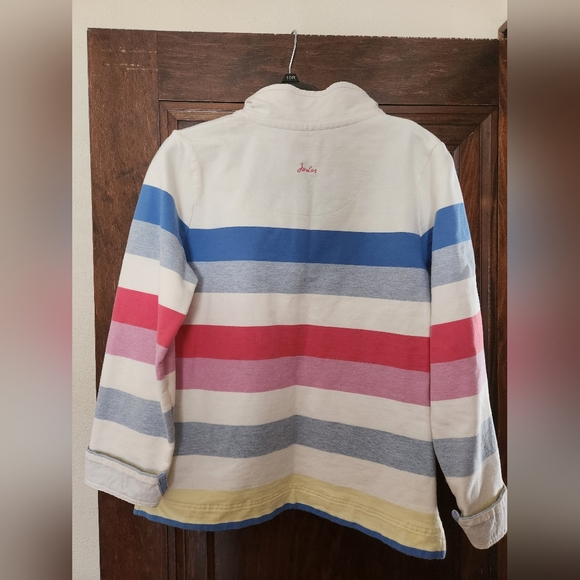 Joules Funnel Neck Heavyweight Cotton Top - Picture 5 of 5